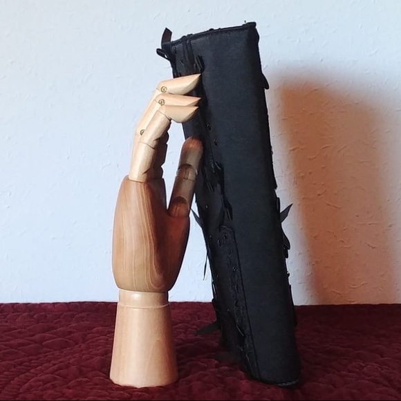 NEW! Prabal Gurung Nemain Marcus Lace Satin Clutch - Picture 4 of 8